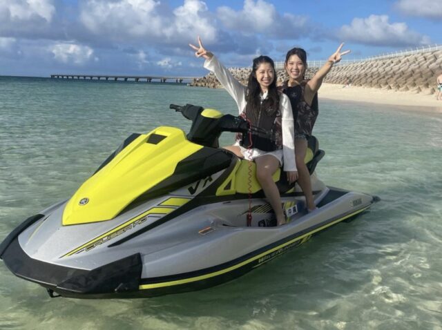 ジェットスキー、マリンスポーツ、遊び放題